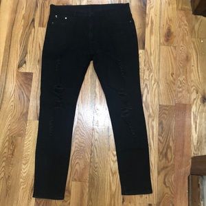 Black Ripped Jeans